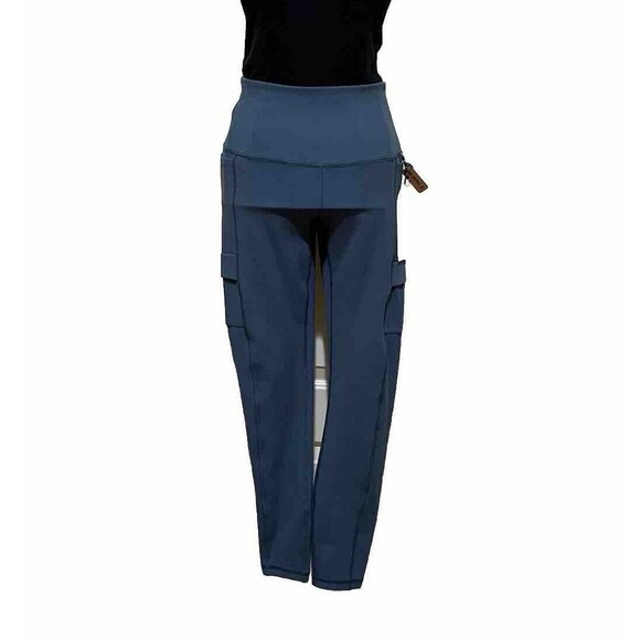 Avalanche Women’s Lined Compression Leggings Slate Blue Size S/P NWT - Picture 9 of 10